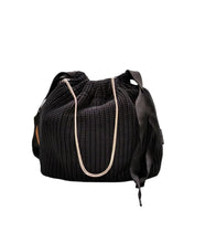 Carica l'immagine nel visualizzatore di Gallery, Borsa in maglia a costa inglese "Tricot" Fri-yay