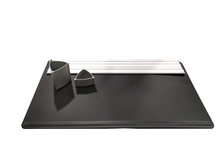 Carica l'immagine nel visualizzatore di Gallery, Servito tre pezzi in gomma e alluminio "Etudium" Nava Design