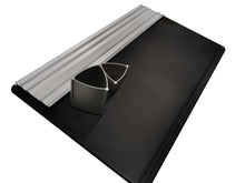 Carica l'immagine nel visualizzatore di Gallery, Servito tre pezzi in gomma e alluminio "Etudium" Nava Design