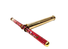 Carica l'immagine nel visualizzatore di Gallery, Caleidoscopio in ottone con bacchetta con porporina "Magic Tube"