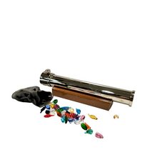 Carica l'immagine nel visualizzatore di Gallery, Caleidoscopio in ottone argentato da composizione