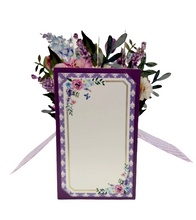 Carica l'immagine nel visualizzatore di Gallery, Cartoncino d'auguri floreale 3d "Serenità" Florever Origamo