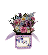 Carica l'immagine nel visualizzatore di Gallery, Cartoncino d'auguri floreale 3d "Serenità" Florever Origamo