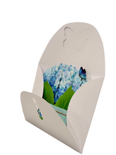 Carica l'immagine nel visualizzatore di Gallery, Cartoncino d'auguri floreale 3d "Ortensia" Florever Origamo