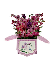 Carica l'immagine nel visualizzatore di Gallery, Cartoncino d'auguri floreale 3d "Serenità" Florever Origamo