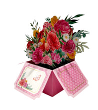 Carica l'immagine nel visualizzatore di Gallery, Cartoncino d'auguri floreale 3d "Sogno" Florever Origamo