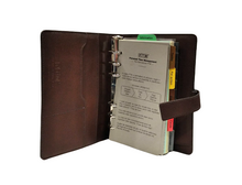 Carica l'immagine nel visualizzatore di Gallery, Organizer in pelle "Personal Time Management" PTM