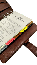 Carica l'immagine nel visualizzatore di Gallery, Organizer in pelle "Personal Time Management" PTM