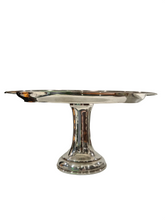 Carica l'immagine nel visualizzatore di Gallery, Alzatina con piede alto stile Belle Epoque in Sheffield "Jordan Sheffield Collection"