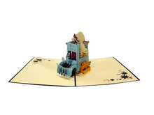 Carica l'immagine nel visualizzatore di Gallery, Cartoncino d'auguri tridimensionale Origamo": "Life is Beautiful,"