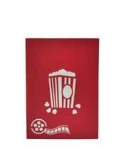 Carica l'immagine nel visualizzatore di Gallery, Cartoncino d'auguri tridimensionale Origamo": Pop Corn"