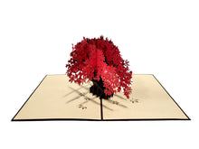 Carica l'immagine nel visualizzatore di Gallery, Cartoncino d'auguri tridimensionale Origamo": "Bonsai"