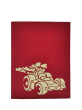 Carica l'immagine nel visualizzatore di Gallery, Cartoncino d'auguri tridimensionale Origamo": "Formula Uno"ù