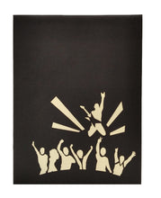 Carica l'immagine nel visualizzatore di Gallery, Cartoncino d'auguri tridimensionale Origamo": "Concerto"