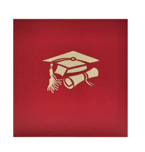 Carica l'immagine nel visualizzatore di Gallery, Cartoncino d'auguri tridimensionale Origamo": "Laurea"