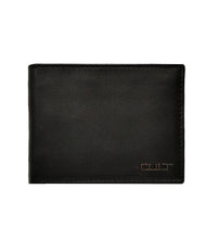 Carica l'immagine nel visualizzatore di Gallery, Portafogli con portamonete e volantino portabadge in pelle RFID "Cult"