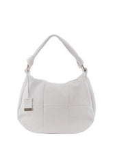 Carica l'immagine nel visualizzatore di Gallery, Borsa a spalla in pelle bottalata "Alice" Pelletteria Veneta BIANCO