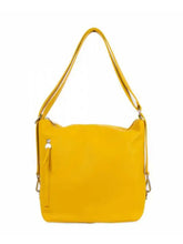 Carica l'immagine nel visualizzatore di Gallery, Borsa a spalla convertibile in zaino "Avila" Pelletteria Veneta (disponibile in due varianti)