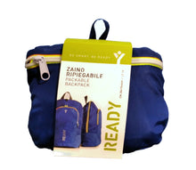 Carica l'immagine nel visualizzatore di Gallery, Zaino ripiegabile "Ready" InTempo blu