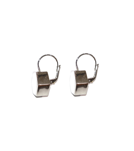 Orecchini in argento "Esagono"
