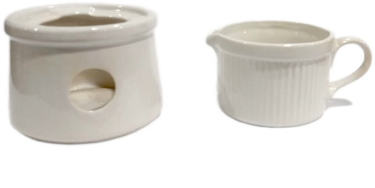 Ciocciolatiera in ceramica