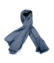 Carica l'immagine nel visualizzatore di Gallery, Sciarpa elasticizzata in misto viscosa Vestopazzo blu avio