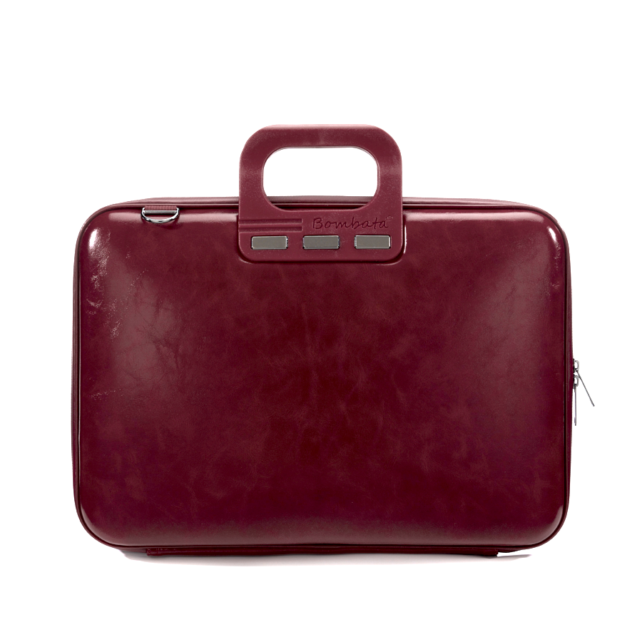 Cartella portacomputer 15,6" Evolution Bombata bordeaux