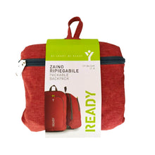 Carica l'immagine nel visualizzatore di Gallery, Zaino ripiegabile "Ready" InTempo rosso