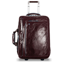 Carica l'immagine nel visualizzatore di Gallery, Trolley cabina in pelle con portapc 15" e portaipad Bluesquare Piquadro