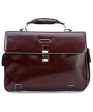 Carica l'immagine nel visualizzatore di Gallery, Cartella portapc 15,6" con patta in pelle Bluesquare Piquadro (disponibile in diversi colori)