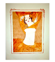 Carica l'immagine nel visualizzatore di Gallery, Grafica incorniciata di Dariush "Danzatrice"