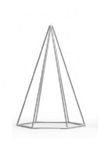 Carica l'immagine nel visualizzatore di Gallery, Portafoto in metallo "Peak" Umbra (disponibile in tre varianti) grigio argento