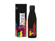 Carica l'immagine nel visualizzatore di Gallery, Bottiglia Termica Alluminio "Cities" iDrink