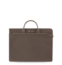Carica l'immagine nel visualizzatore di Gallery, Cartella morbida in microfibra e similpelle tortora Filofax
