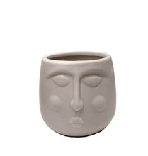 Carica l'immagine nel visualizzatore di Gallery, Vaso porta piante "Viso" piccolo Hoff Interieur (disponibile in cinque varianti di colore)