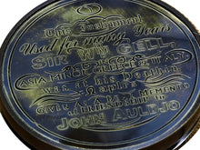 Carica l'immagine nel visualizzatore di Gallery, Bussola in ottone anticato con vetro convesso "Sir Gell"