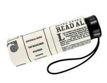 Carica l'immagine nel visualizzatore di Gallery, Ombrello tascabile "Ultra Mini Newspaper" Happy Rain