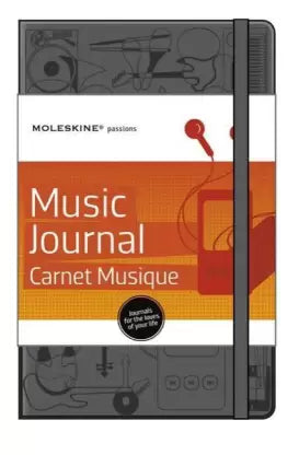 Taccuino Music Journal Moleskine Passion