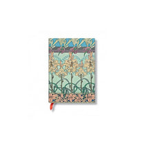 Carica l'immagine nel visualizzatore di Gallery, Quaderno Micro a pagine bianche con copertina rigida "Mucha - Giglio Tigrato" Paperblanks