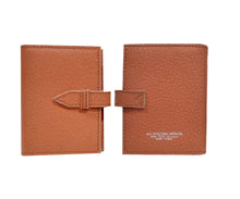Carica l'immagine nel visualizzatore di Gallery, Custodia in pelle porta rubrica ad anelli A.G. Spalding & Bros pesca