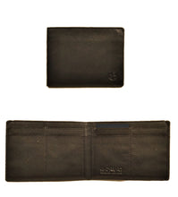 Carica l'immagine nel visualizzatore di Gallery, Portafogli in pelle senza portaspicci Carraro moro