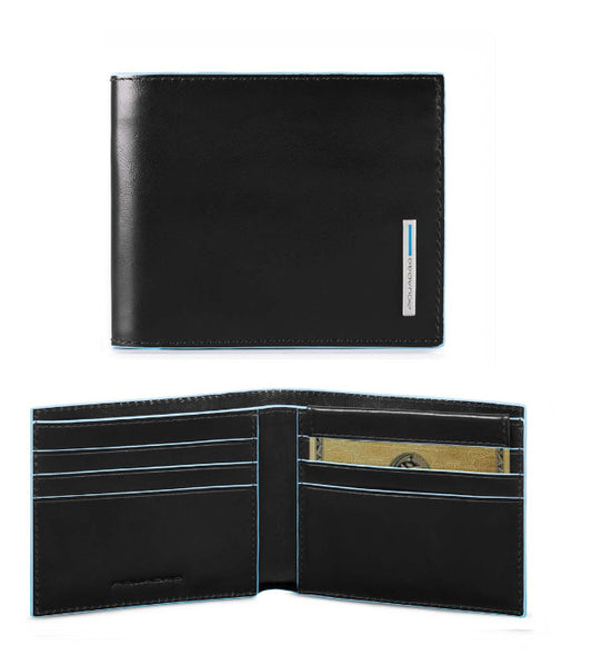 Portafoglio piccolo uomo con portabadge estraibile e RFID Bluesquare Piquadro (disponibile in diversi colori)
