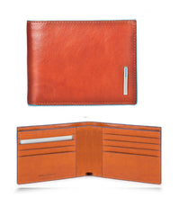 Carica l'immagine nel visualizzatore di Gallery, Portafoglio in pelle con portabadge estraibile e RFID Bluesquare Piquadro (disponibile in diverse varianti)