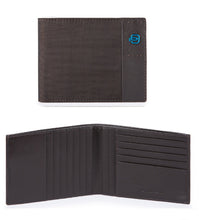 Carica l'immagine nel visualizzatore di Gallery, Portafogli da uomo in tessuto e pelle con 12 slot portacarte Pulse Piquadro (disponibile in due colori)