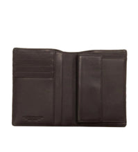 Carica l'immagine nel visualizzatore di Gallery, Portafogli verticale da uomo in pelle con portaspicci Shiny A. G. Spalding & Bros TESTA DI MIORO