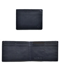 Carica l'immagine nel visualizzatore di Gallery, Portafogli in pelle senza portaspicci Carraro blu