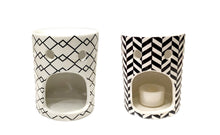 Carica l'immagine nel visualizzatore di Gallery, Brucia essenza in ceramica "Optical" Scentchips (disponibile in due varianti)