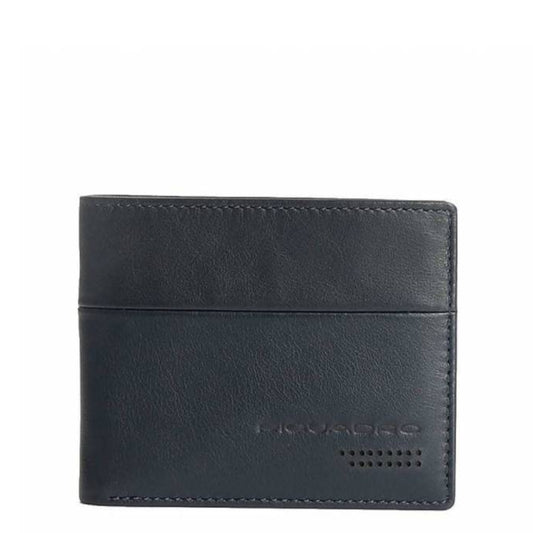 Portafoglio combinabile in nappa Urban Piquadro blu
