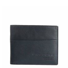 Carica l'immagine nel visualizzatore di Gallery, Portafoglio combinabile in nappa Urban Piquadro blu