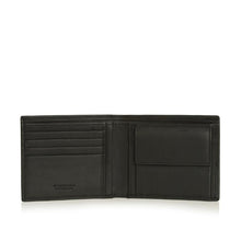 Carica l'immagine nel visualizzatore di Gallery, Portafogli da uomo in pelle nera con portamonete A. G. Spalding & Bros
